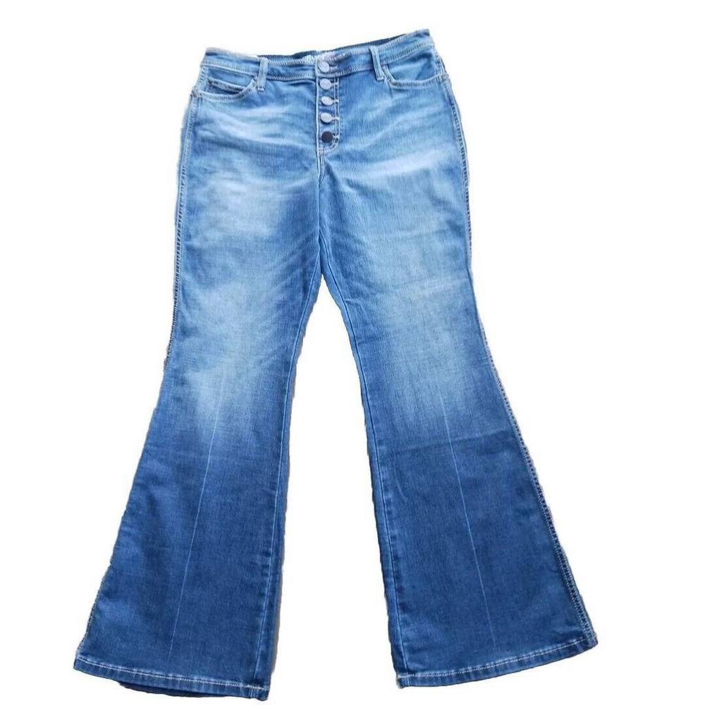Wrangler Juniors Flare Jeans Size 11 32 New With Tags